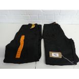 +VAT 2 pairs of DeWalt multi pocket work trousers, size 40 by 32 and 34 by 32