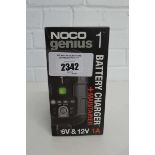 +VAT Noco Genius1 6V and 12V battery charger and maintainer