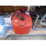 Large metal jerry can