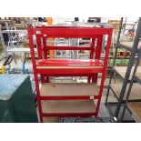 2 5 tier shelving racks