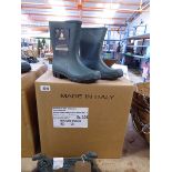 5 pairs of Kent & Stowe traditional half length wellington boots, size uk 3