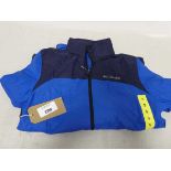 +VAT Columbia rain jacket in blue, size small