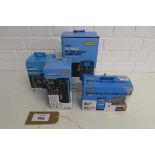 +VAT RING 8A RSC808 battery charger and maintainer together with a RING cordless Digital Tyre