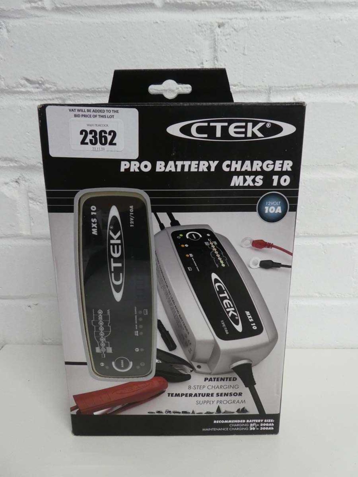 +VAT CTEK MX 10 pro battery charger