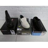 +VAT 3 pairs of ladies safety work trainers and boots to include a pair of UK 7 black dealer
