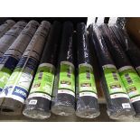 3 rolls of 30m x 1m weed control fabric
