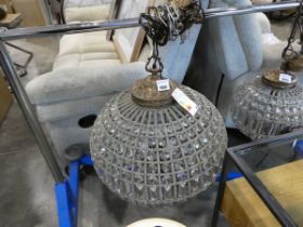 +VAT Large Kasbah chandelier ceiling light fixture