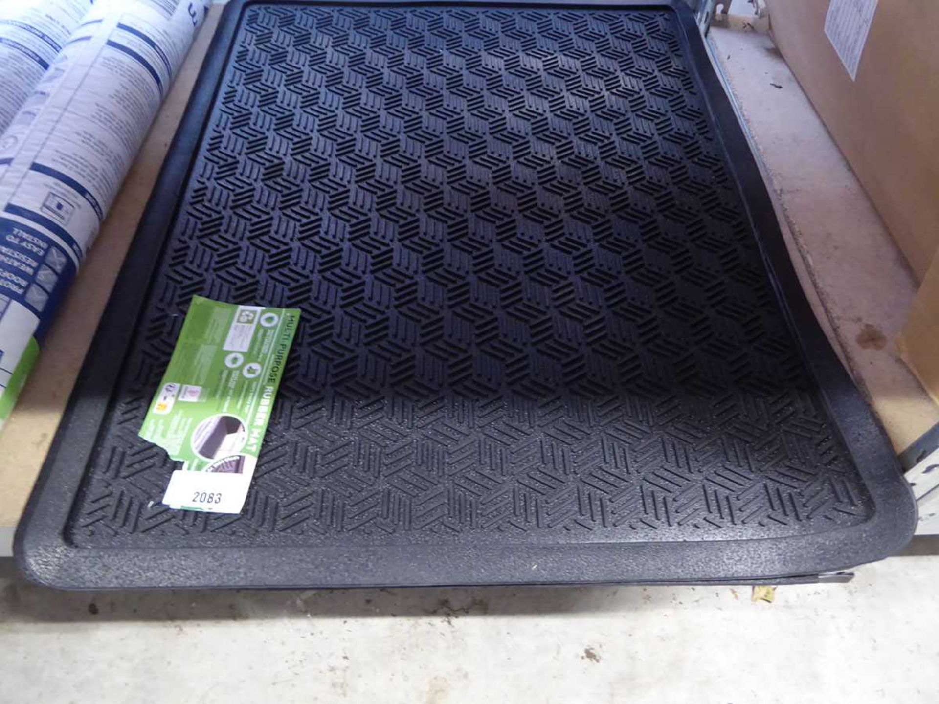 +VAT 2 multi purpose rubber mats (100cm x 80cm)