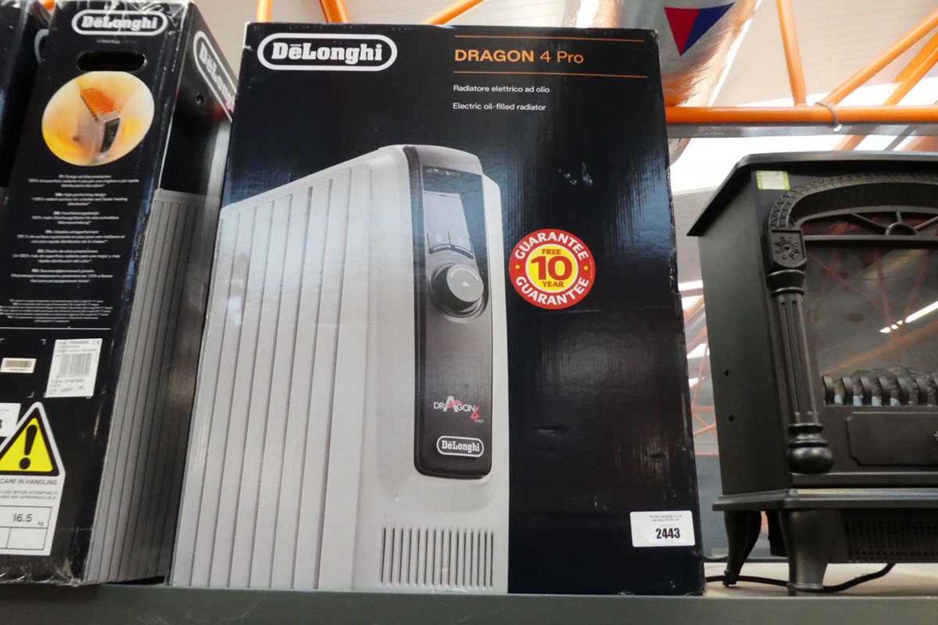 +VAT Boxed De'Longhi Dragon 4 Pro electric oil filled radiator