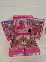 +VAT Quantity of Barbie items incl. 4 Barbies from Barbie The Movie and set of Barbie In-Line roller