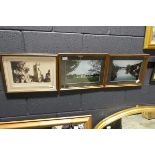 3 framed and glazed pictures of St. Neots