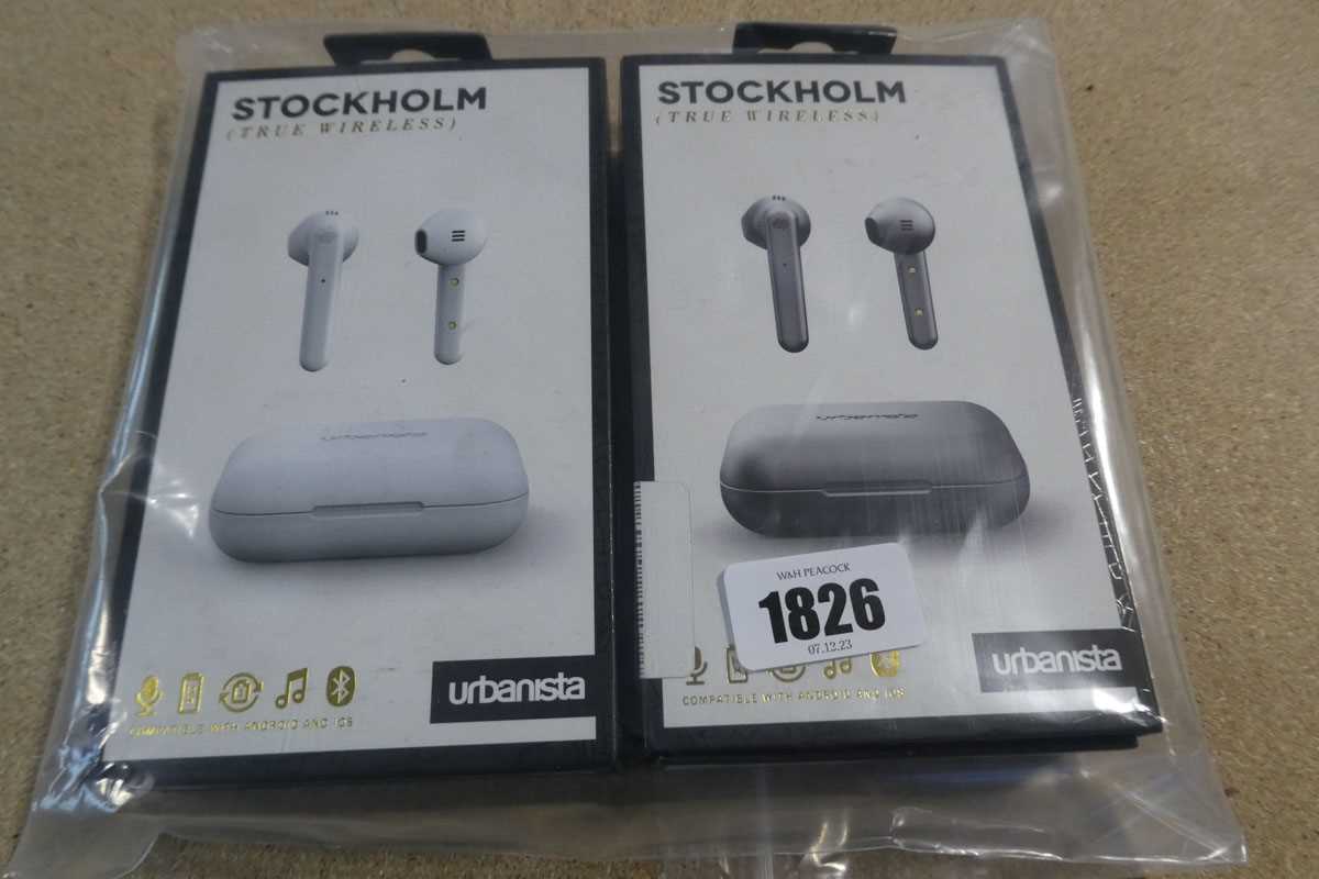 2 Stockholm True Wireless earbuds