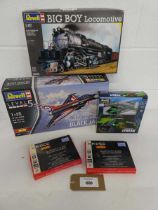 +VAT Revell Big Boy locomotive (02165), Revell Euro Fighter Typhoon Blackjack (03820), Revell