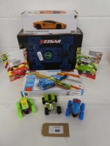 +VAT Collection of cars incl. Bezgar IPX5 waterproof level remote control buggy, Lamborghini