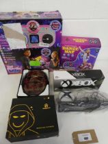 +VAT Vtech Kidi Super Star DJ, Boogie-Woogie dance mat, 2 Xbox light up signs and Megoo LED face