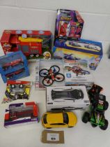 +VAT Fireman Sam electronic Spray and Play Jupiter, Paw Patrol Chase transforming city cruiser,