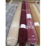 3.55 x 4m roll of commercial gel patterned carpet