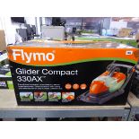 Boxed Flymo compact glider 330AX lawnmower