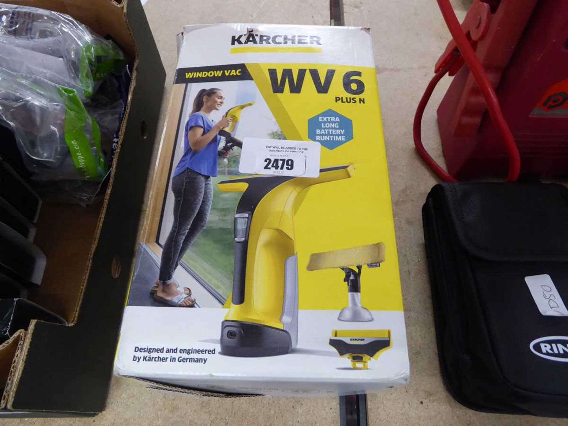 +VAT Karcher window vac