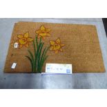 2 daffodil coir mats