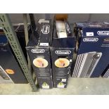 +VAT 2 boxed De'Longhi Dragon 4 Pro electric oil filled radiators