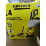 +VAT Boxed Karcher K4 electric pressure washer