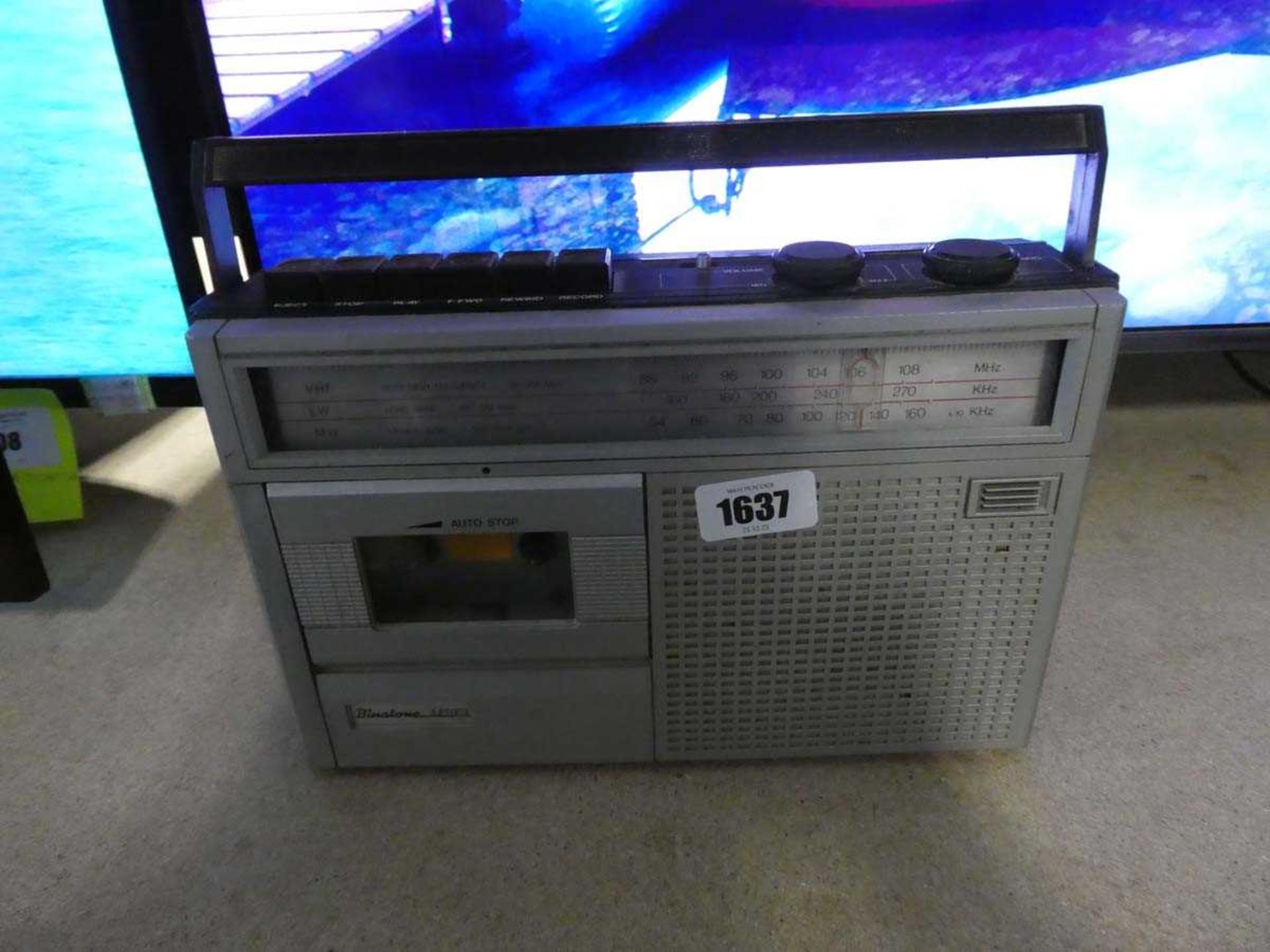 Binatone radio cassette player