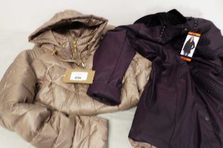 +VAT 2 womens coats by Weatherproof Vintage (1 size XL, 1 size XXL)