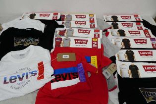 14 Levi's youth 2 pack t-shirts