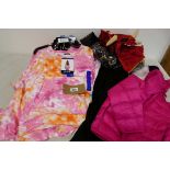 Bag of childrens clothing incl. clothing sets by Zunie, coat and dressing up accessories