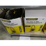 +VAT 2 Wessex 18L wet and dry vacuum cleaners