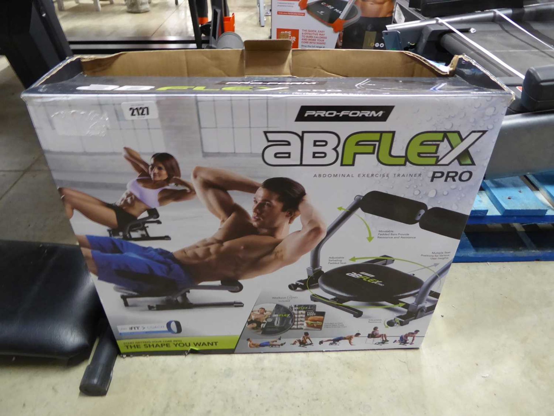 ABFlex ProForm, together with York Fitness bench - Image 2 of 3