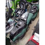 +VAT Bosch ergo lift battery powered mower with 1 battery and charger