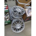 Set of 4 alloy wheels