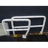 +VAT Two metal yellow safety bars