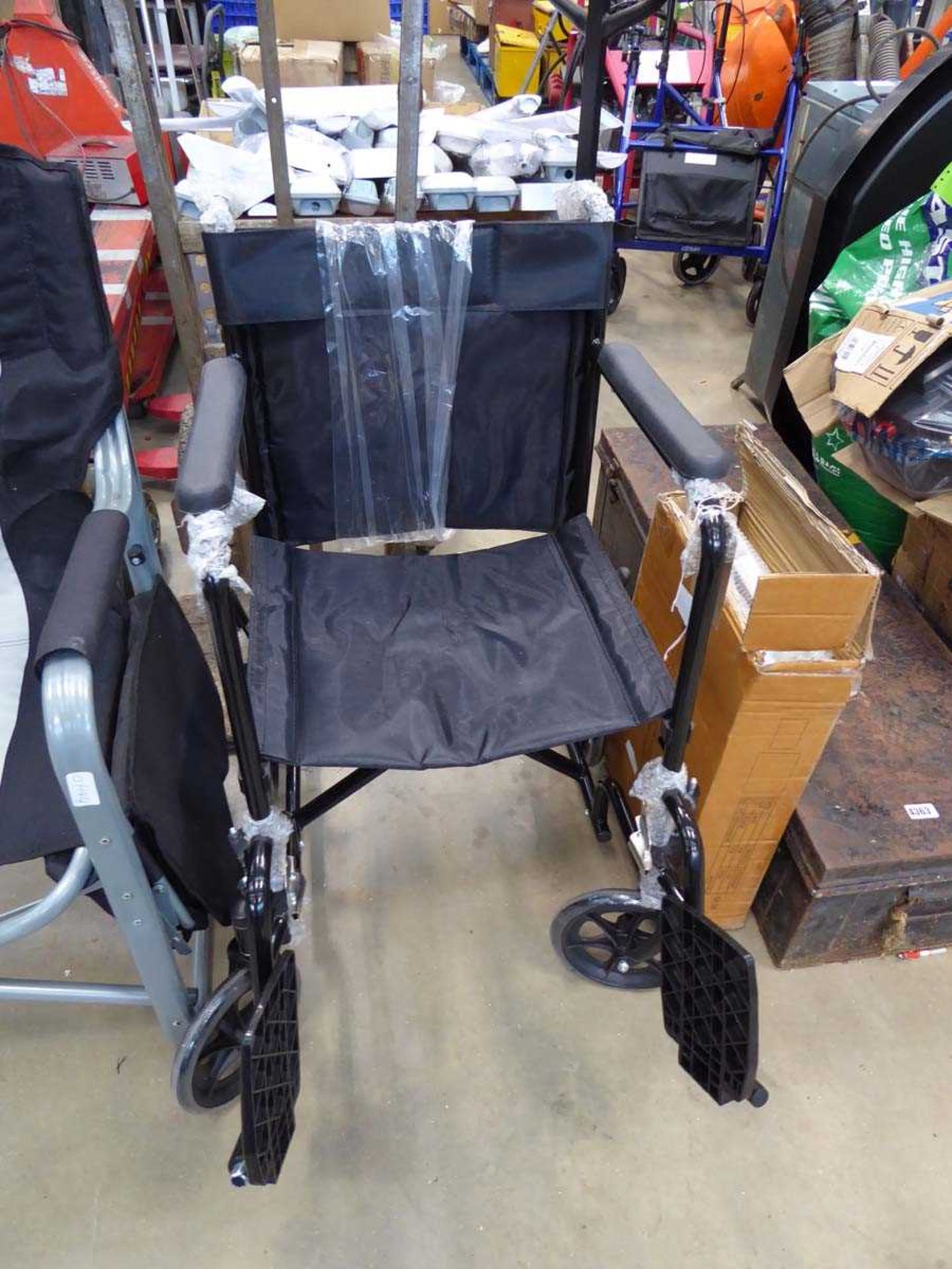 +VAT Fold up wheelchair and frame