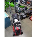 Einhell battery powered mower with 2 batteries and charger