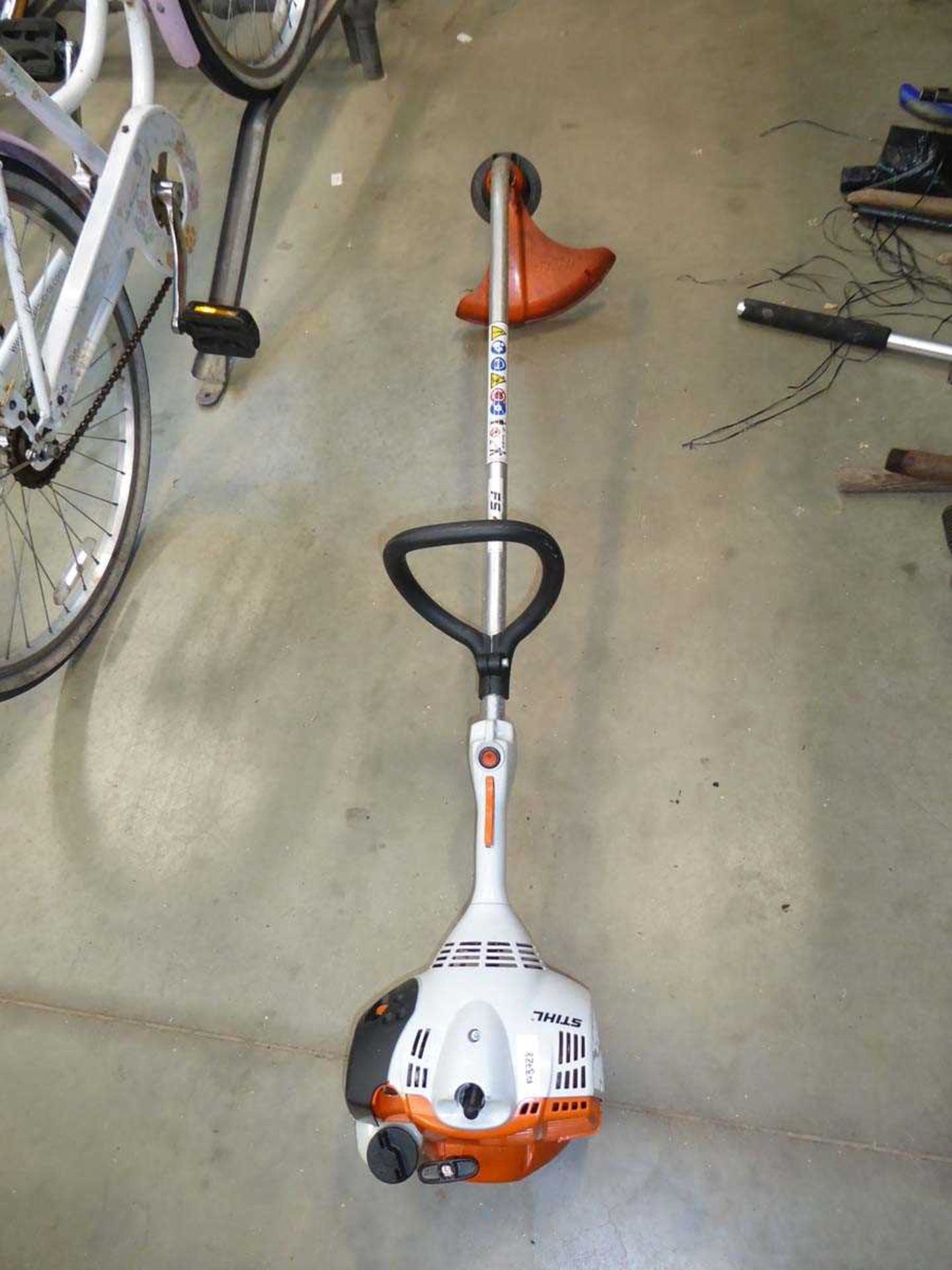 Stihl SF 40 bench shaft petrol powered strimmer