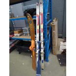 Mono ski, paddle and 2 skis