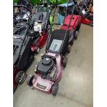 Sovereign petrol powered rotary mower with grass box