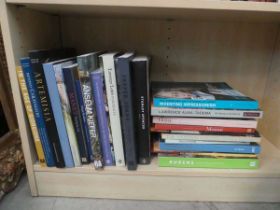 Collection of art reference books