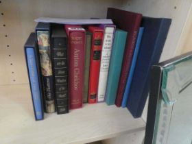 Eleven Folio Society books