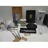 +VAT Culinary Concept pickle fork and Olive dish set, Alivio kitchen knife set, baking sheet,