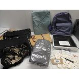 +VAT Lugg backpack, reusable baggies, tote bag, hat storage bag, raffia shoulder bag, travel bags