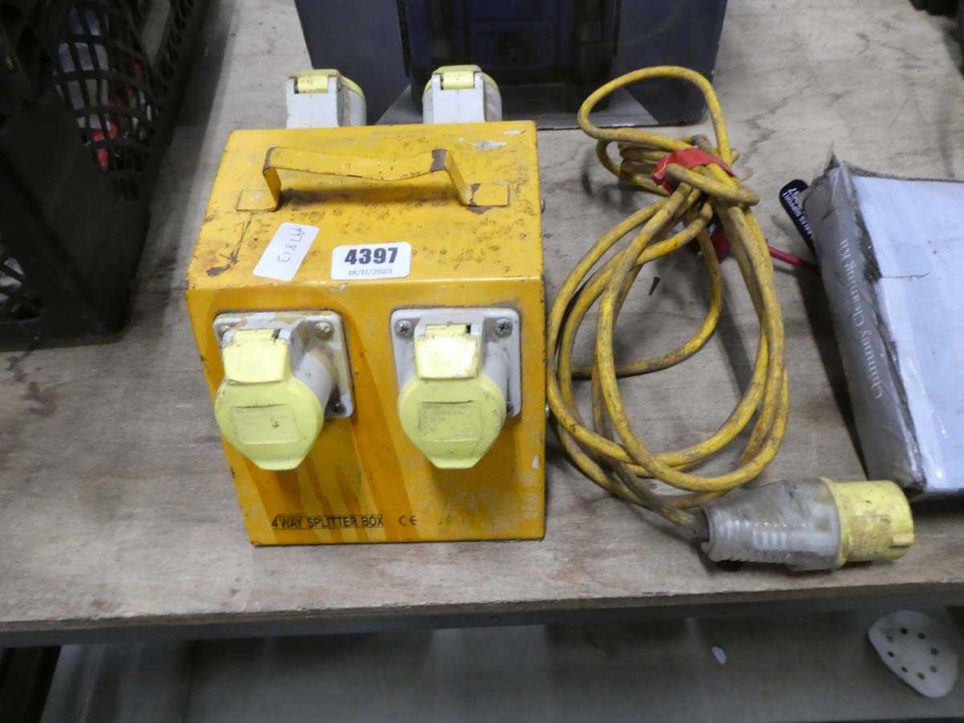 110v junction box