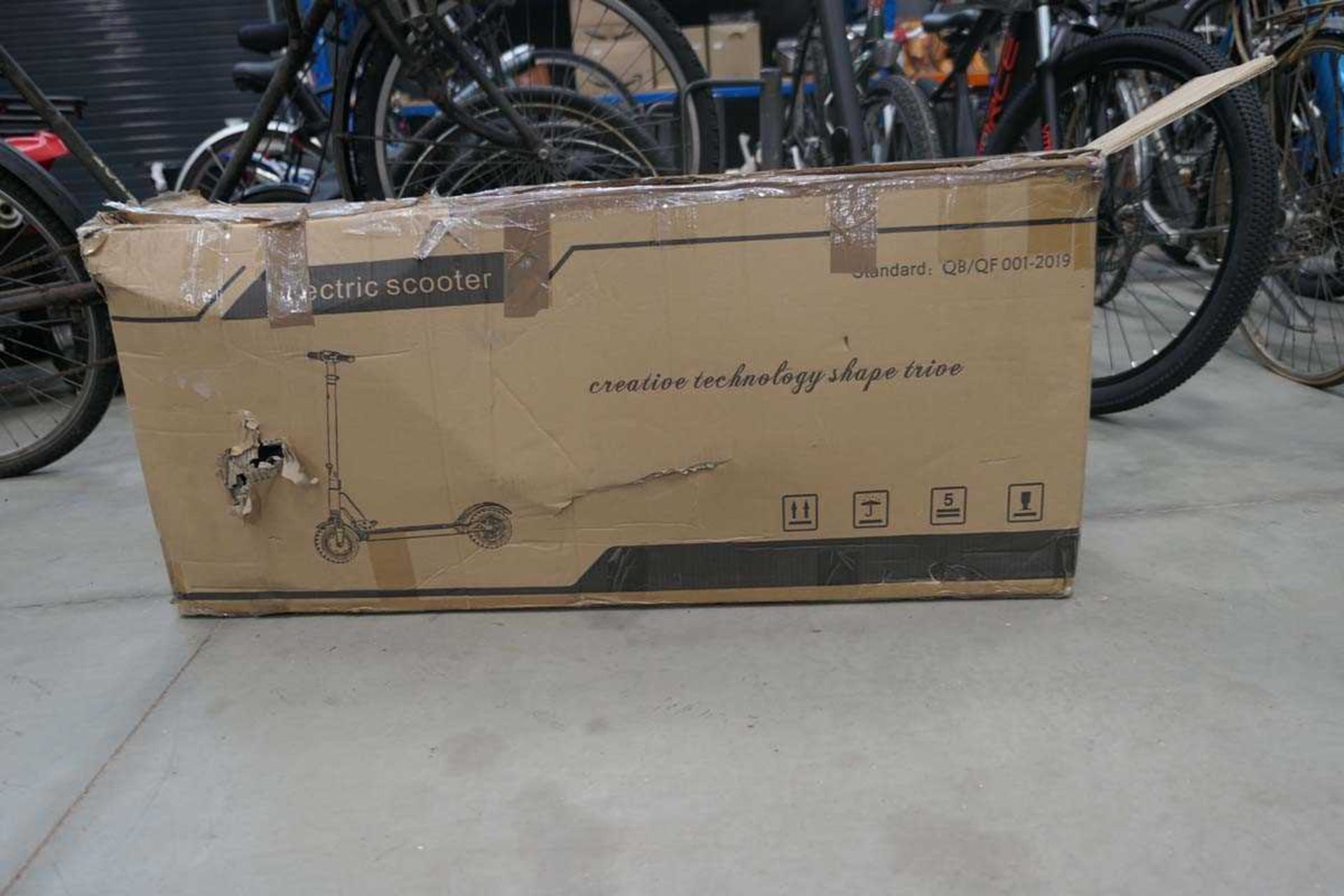 +VAT Boxed electric scooter