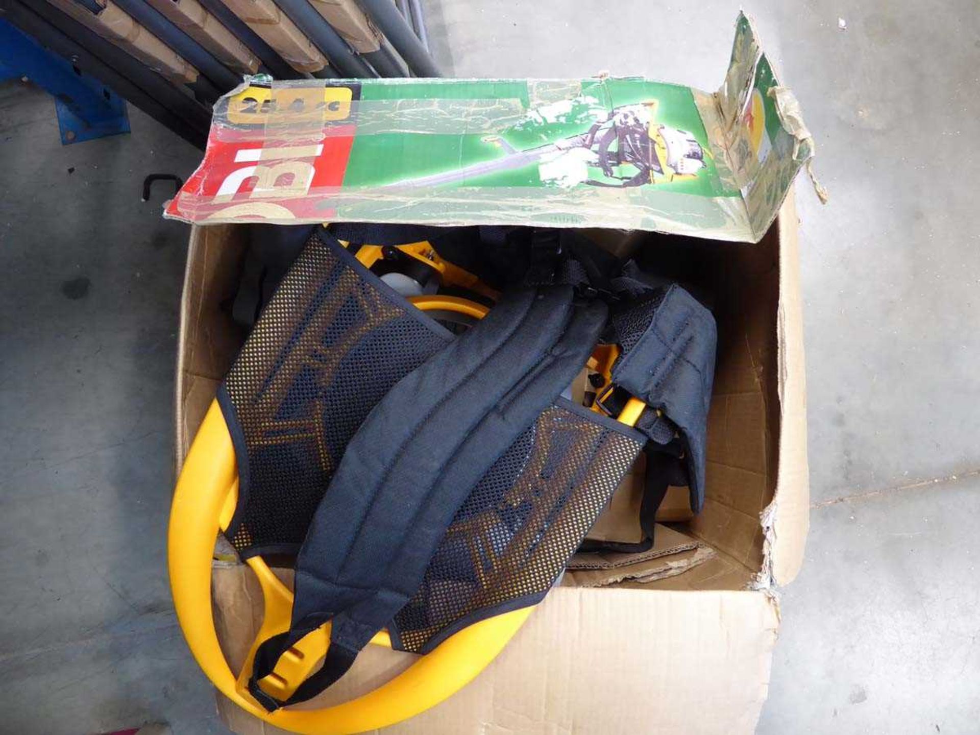 Ryobi boxed petrol powered leaf blower