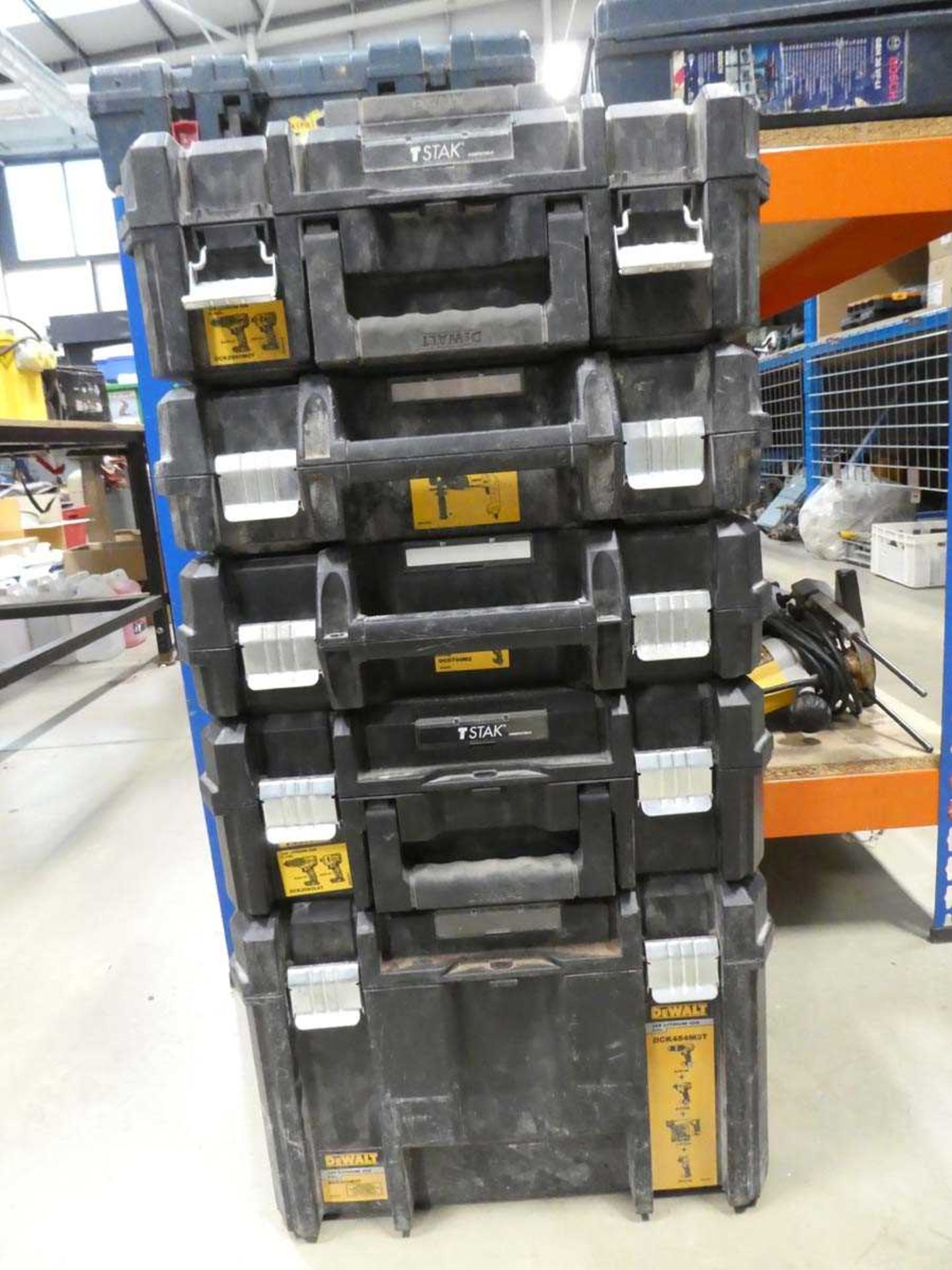 DeWalt empty stacking tool box