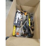 Two boxes of assorted tools