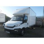 +VAT (GK68 JCO) Iveco Daily 35S16V Luton Van, first registered 18/10/2018, 1 owner from new,